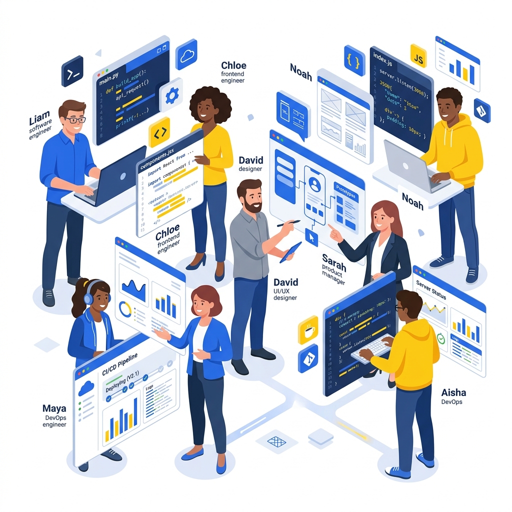 Manpower Sharing Illustration
